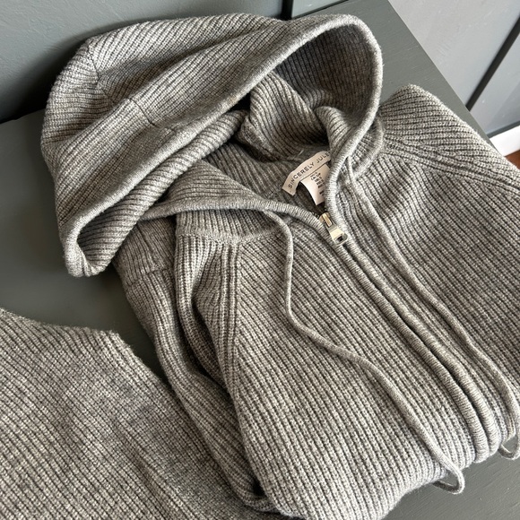 Set! Sincerely Jules Gray Ribbed Knitwear - Picture 2 of 5